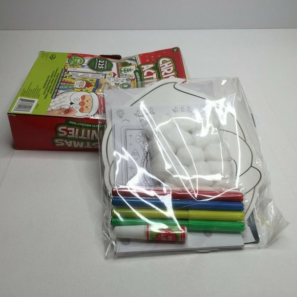 Kid Christmas Activities 225 Holiday Crafts Everything You Need Included 5+ Fun - Picture 2 of 9